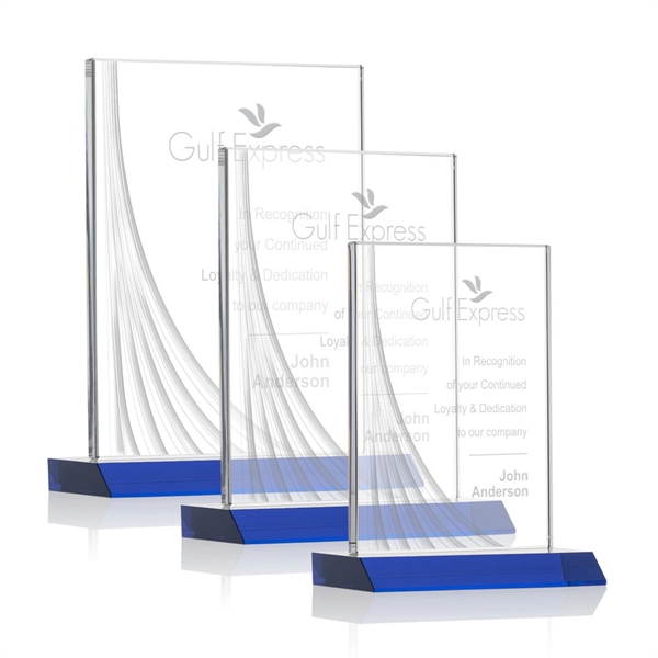 Leighton Liquid Crystal™  Award - Blue - Image 1