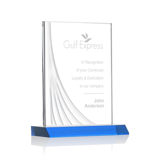 Leighton Liquid Crystal™ Award - Sky Blue - Image 3