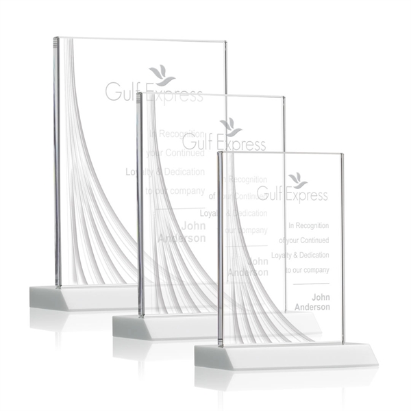 Leighton Liquid Crystal™ Award - White - Image 1