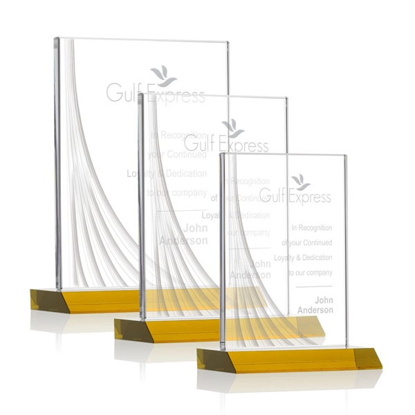 Leighton Liquid Crystal™ Award - Amber - Image 1