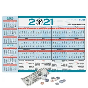 DuraTec Calendar Counter Mat-10"x15"x1/8"