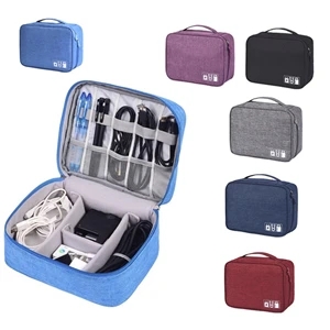Custom Travel Cable Organizer & Electronics Accessories Case