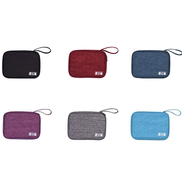 Electronics Accessories Storage Bag Portable for Tablet - Image 2
