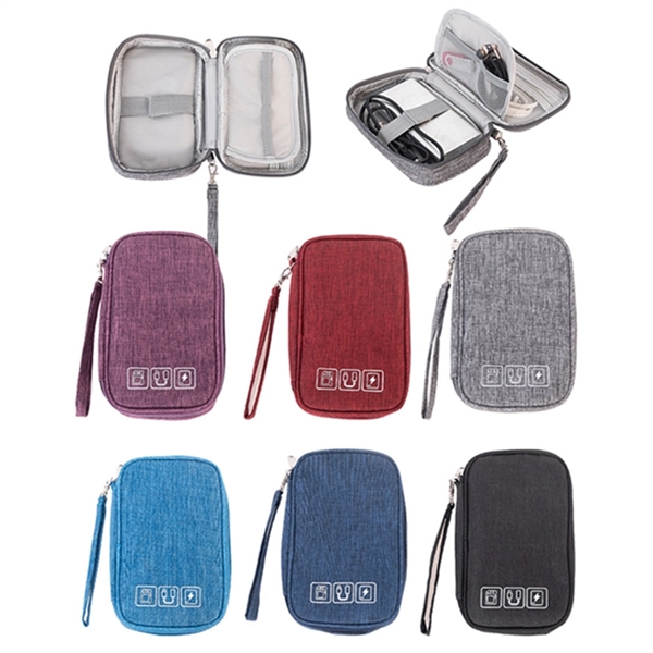 Electronic Organizer Small Travel Cable Bag - Image 2