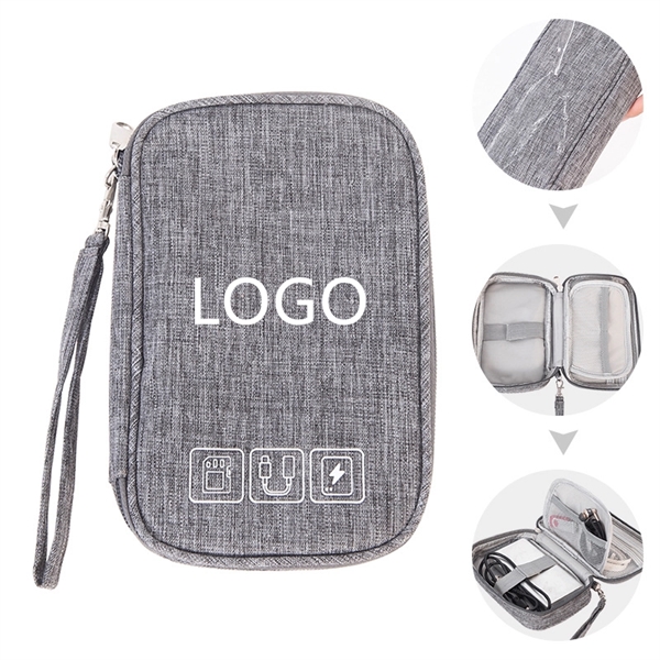 Electronic Organizer Small Travel Cable Bag - Image 3