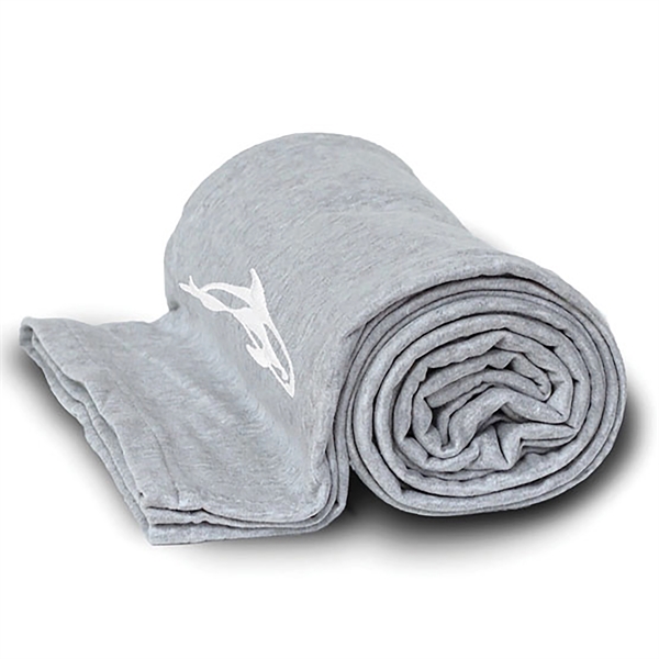 Blank Jersey Cotton Blanket - Image 3