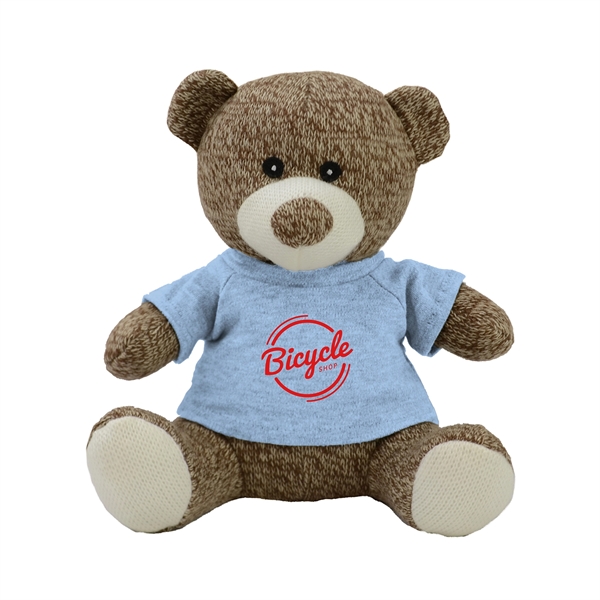 Chelsea™ Plush Knitted Teddy Bear - Image 1