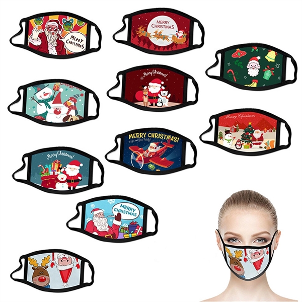 2 Ply Washable Christmas Mask Or Halloween Mask In Stock - Image 7