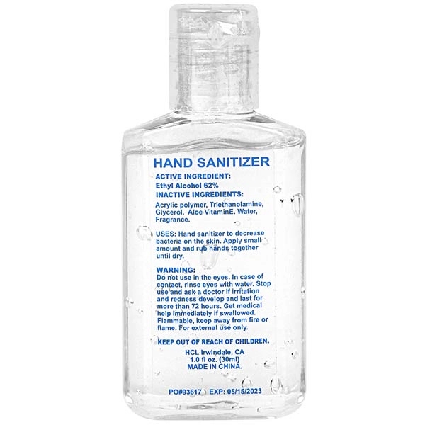 1 oz. Hand Sanitizer Gel - Image 7