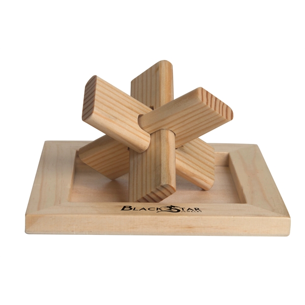 Wooden Star Puzzle - Image 2