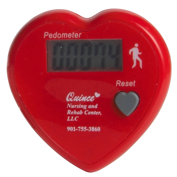 Heart Shaped Pedometer - Image 2