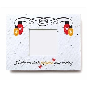 Holiday Seed Paper Window Gift Card Holder
