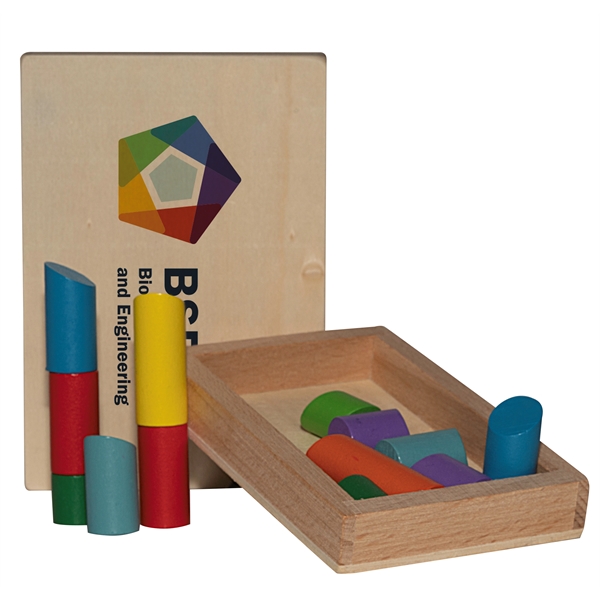 Small Wooden Log Puzzle - Image 3