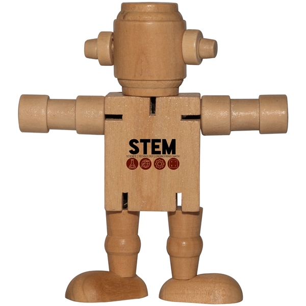 Mini Wood Robot - Image 3