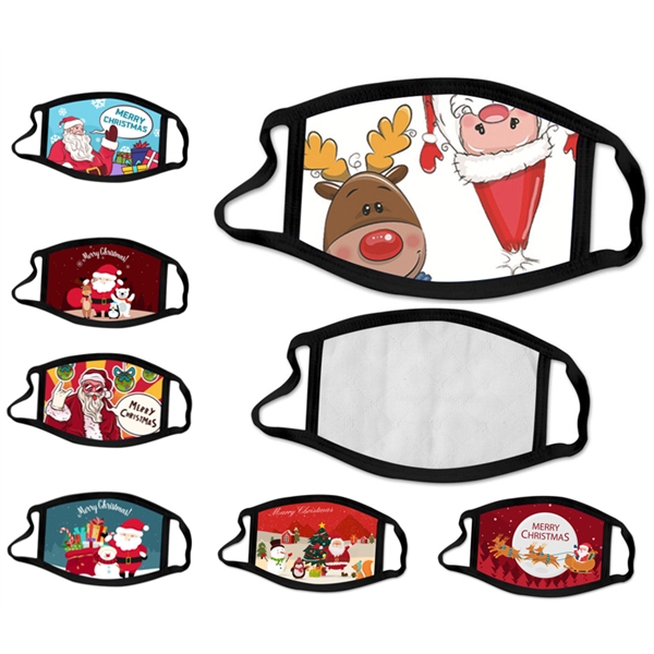 2-ply Christmas Anti Dust Mouth Cover Face Mask