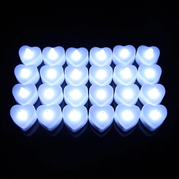 Heart-shaped LED Candle - Image 2
