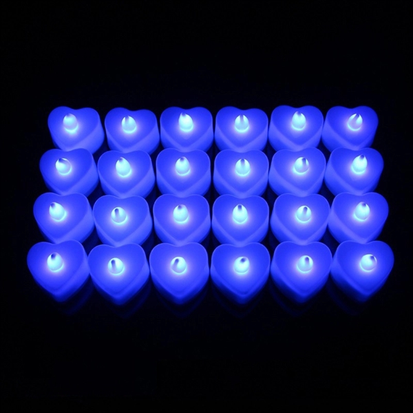 Heart-shaped LED Candle - Image 6