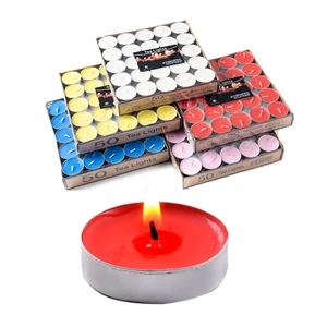 Burnable Scented Candle with Tin Box