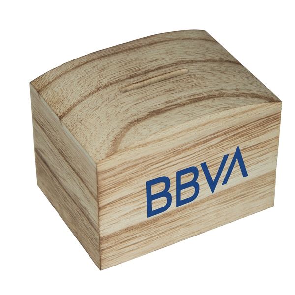 Wooden Bank - Image 3