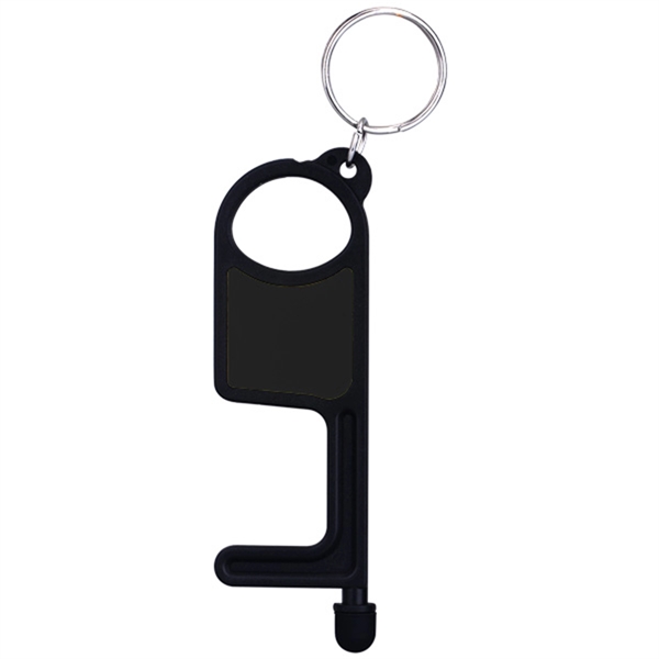 PPE No-Touch Door/Bottle Opener with Stylus and Key Chain - Image 5