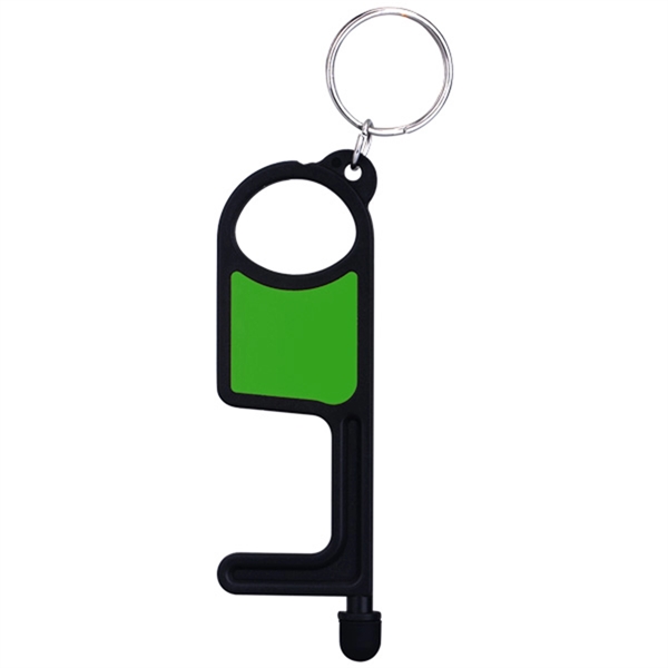 PPE No-Touch Door/Bottle Opener with Stylus and Key Chain - Image 6
