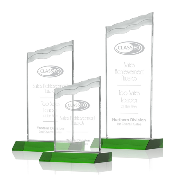 Oakwood Award - Green - Image 1