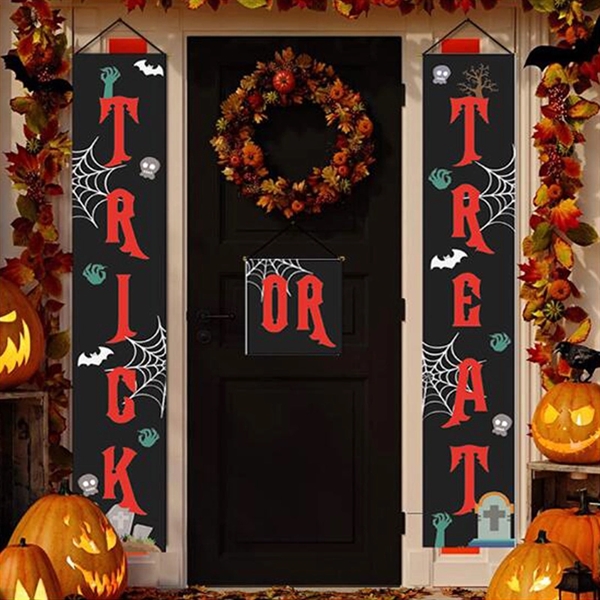 Halloween Porch Sign Banners - Image 1
