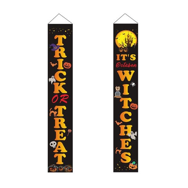 Halloween Porch Sign Banners     - Image 2