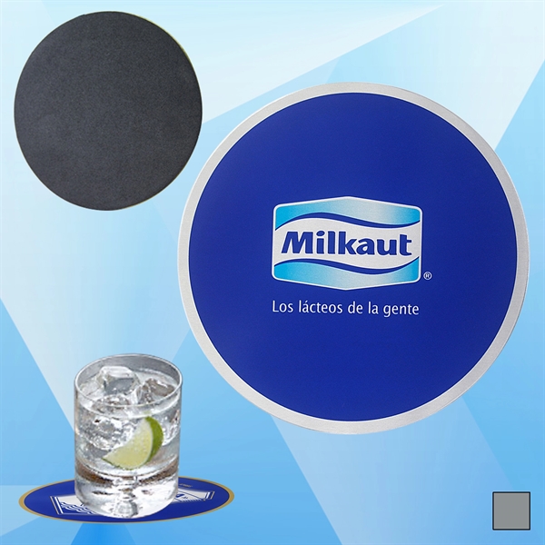 Round Shaped Metal Drink Coaster/ Cup Mat - Image 1