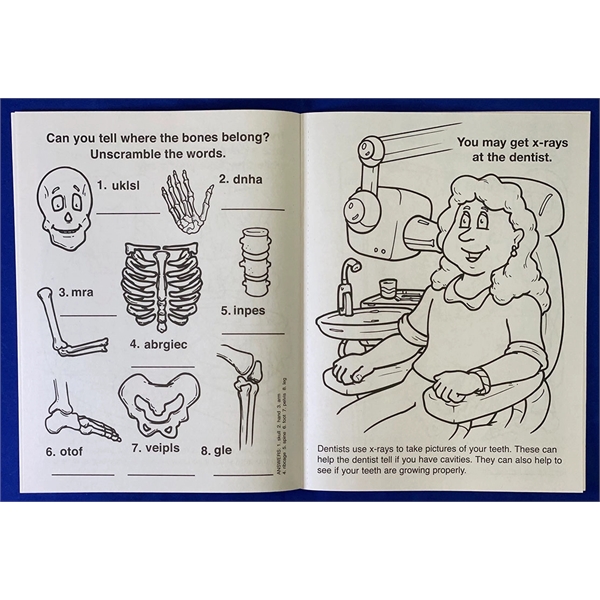 Learn About X-Rays Coloring and Activity Book - Image 3