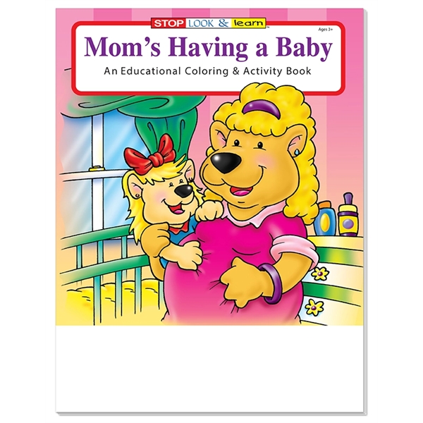 Mom's Having a Baby Coloring and Activity Book Fun Pack - Image 4