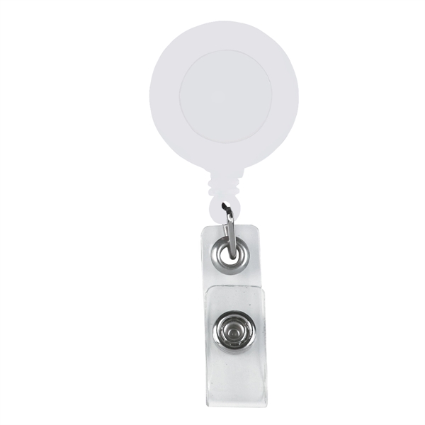 Retractable Badge Holder With Antimicrobial Additive - Image 2