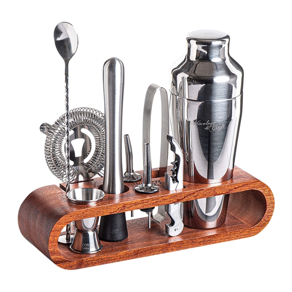 10-Piece Cocktail Bar Set (Stainless Steel) - Image 3