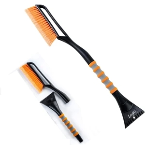 Snow Brush and Detachable Ice Scraper with Foam Grip