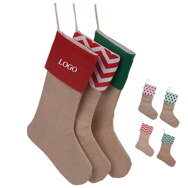 Christmas Gift Bag Candy Socks - Image 1