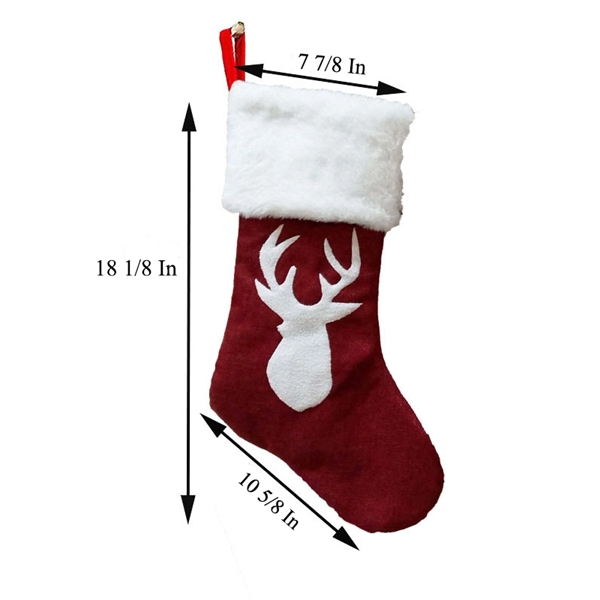 Large Christmas Gift Bag Candy Socks - Image 2