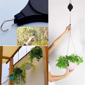 Retractable Plant Pulley Hanger    