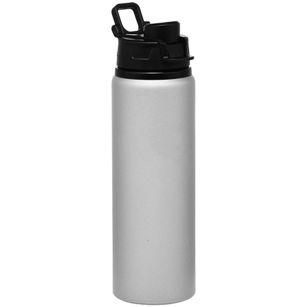 Aluminum Water Bottles - 25 oz Sports Bottle w/ Snap Lid - Image 4