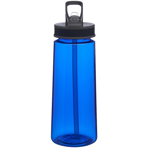 Classic 22 oz Sports Bottles w/ Straw Printed Water Bottle - Image 2
