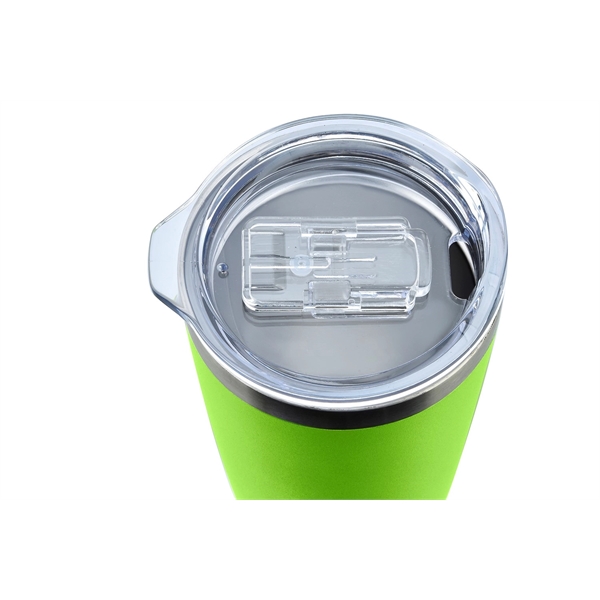 Stainless Steel Hot / Cold Beverage Tumbler with Slide Lid - Image 3