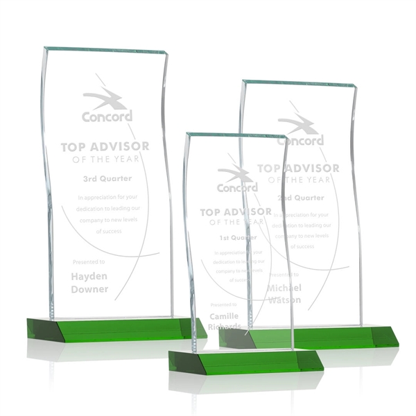 Edmonton Award - Green - Image 1
