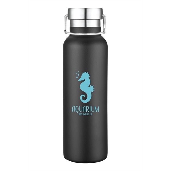 Stainless Steel Leak Proof Bottle with Stainless Carry Bar - Image 1