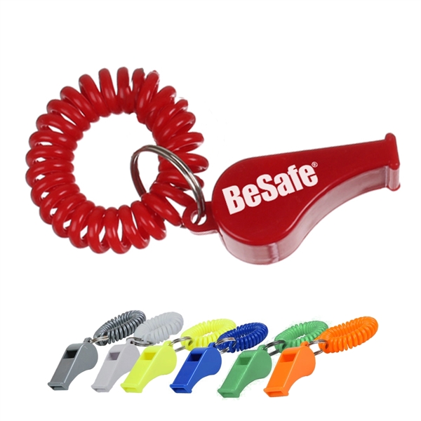 Whistle Coil Keychain - Image 1