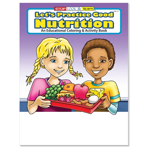 Let's Practice Good Nutrition Coloring Book Fun Pack - Image 2