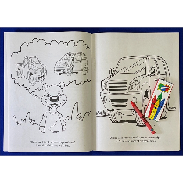 Our New Car Coloring and Activity Book Fun Pack - Image 3