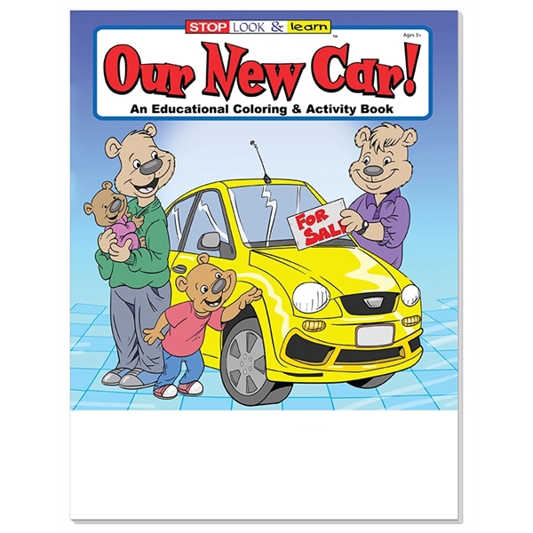 Our New Car Coloring and Activity Book - Image 3