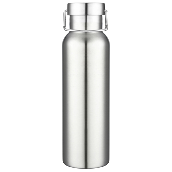 20oz Double Wall Stainless Steel Vacuum Tumbler With Metal C - Image 5