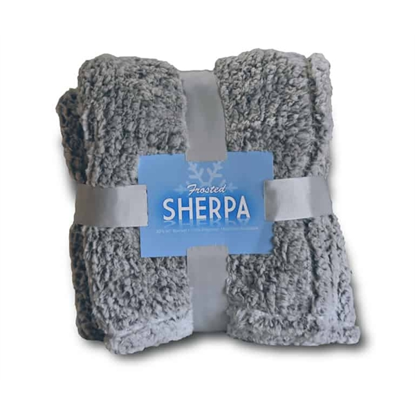 Frosted Sherpa Blanket - Image 3