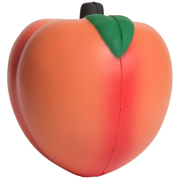 Squeezies® Peach Stress Reliever - Image 6