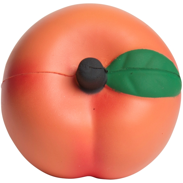 Squeezies® Peach Stress Reliever - Image 7